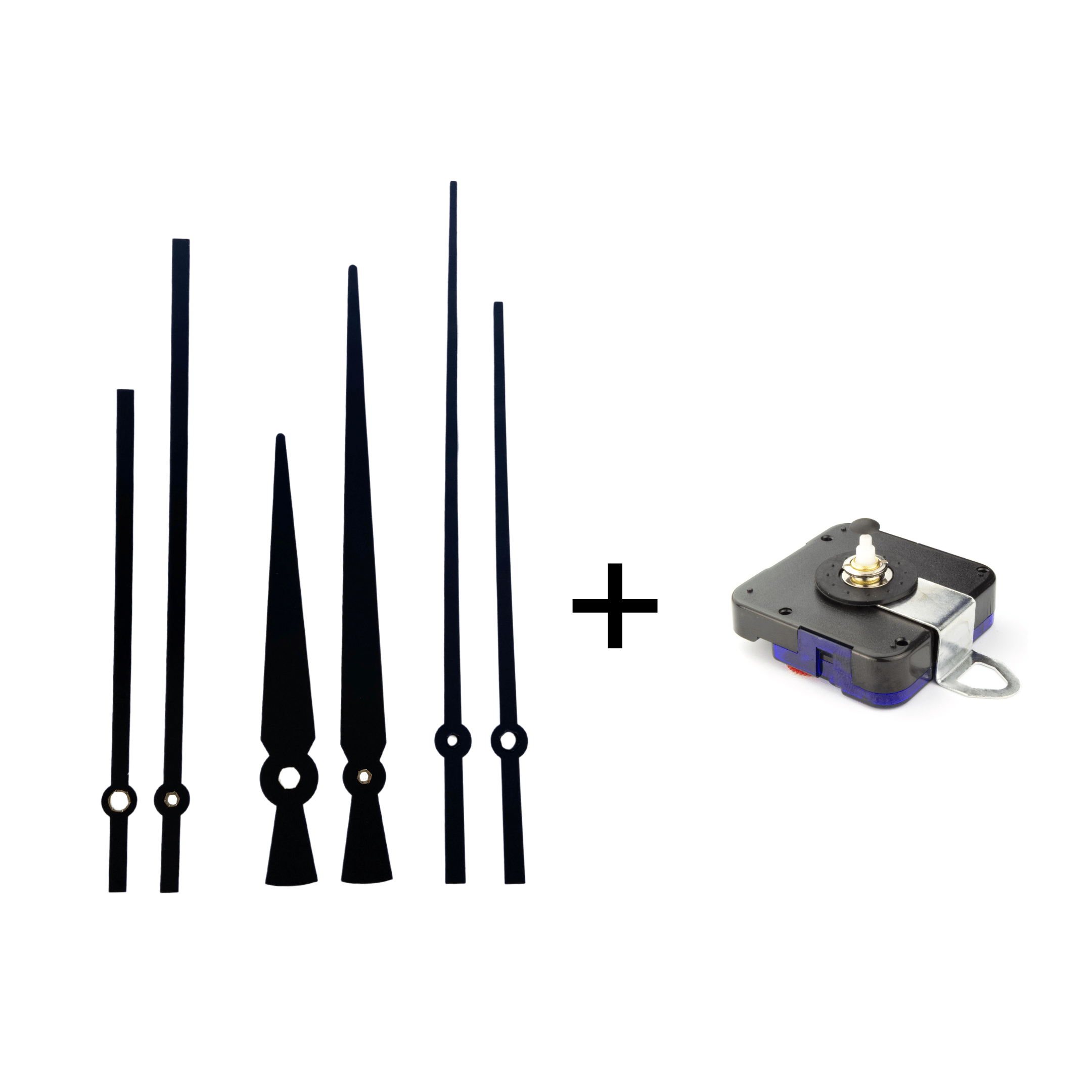 Clock hands set L + Silent Movement - Goat Corp