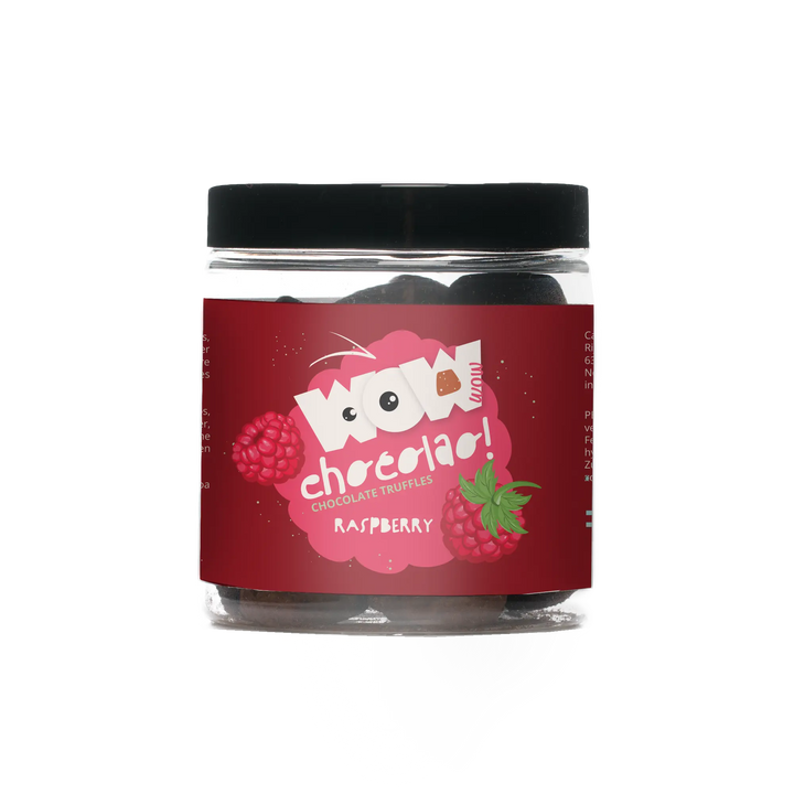 Raspberry Chocolate Truffles - Gifting jar 130g - Goat Corp