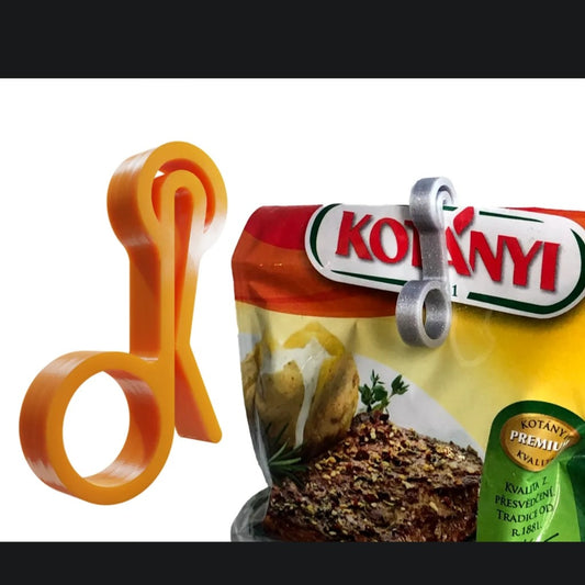 10 Small Clip - for herb bags & other packaging