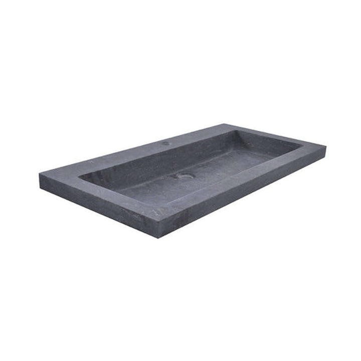 Wiesbaden Hardsteen Wastafel 60x46x5 cm met 1 Kraangat