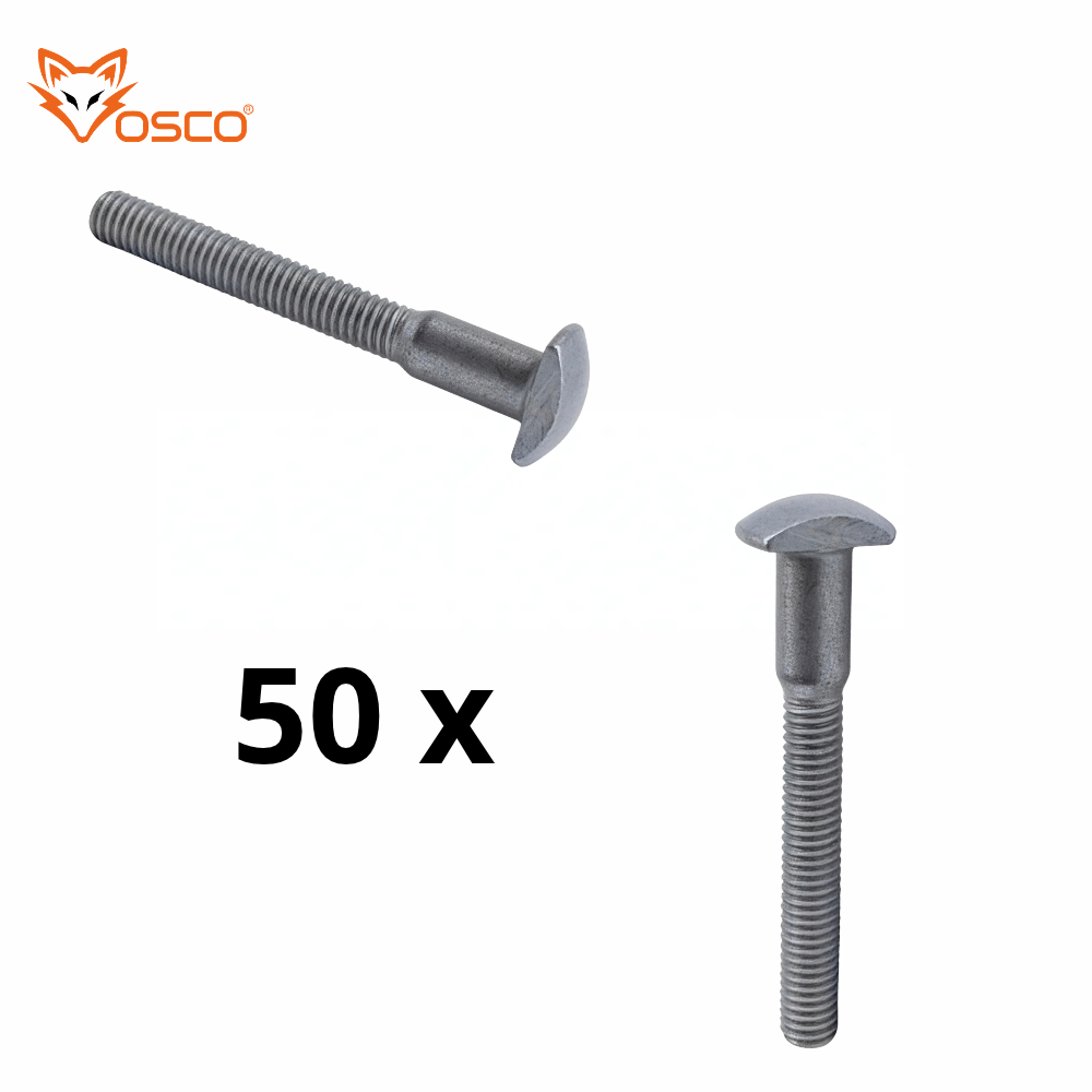 VOSCO® Voegpennen 8 mm M6 – 50 stuks – Gehard staal
