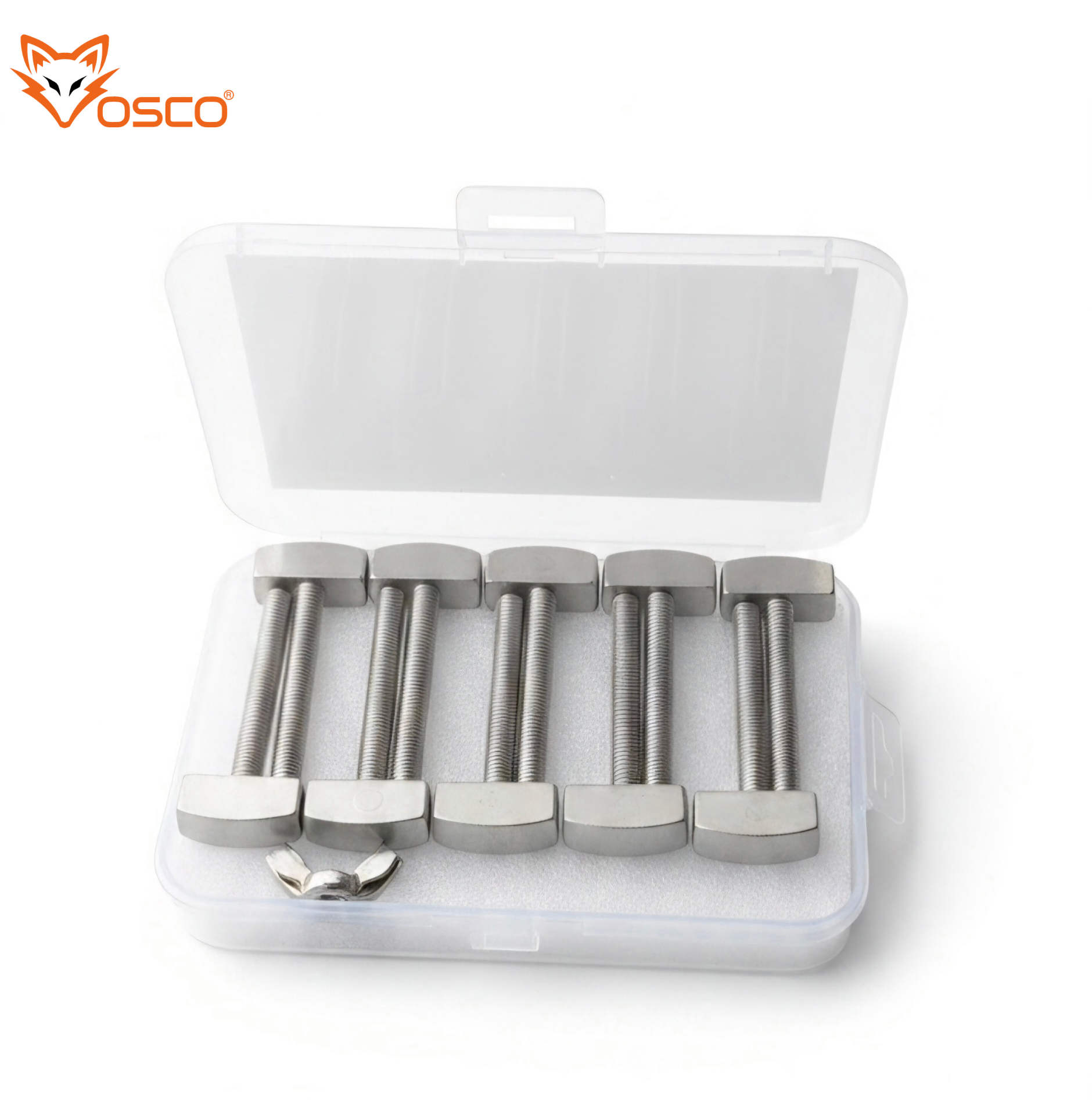 10 Stuks Voegpennen RVS 8 mm - M6 - Vosco®