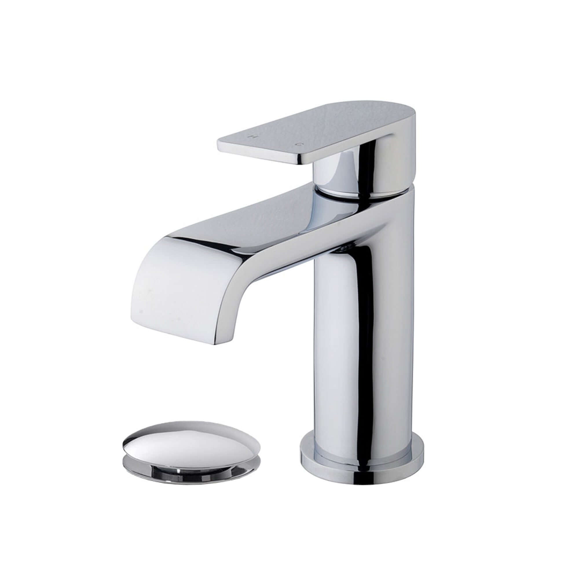 Wiesbaden Limar Perlator Clickwaste Chroom Wastafelmengkraan