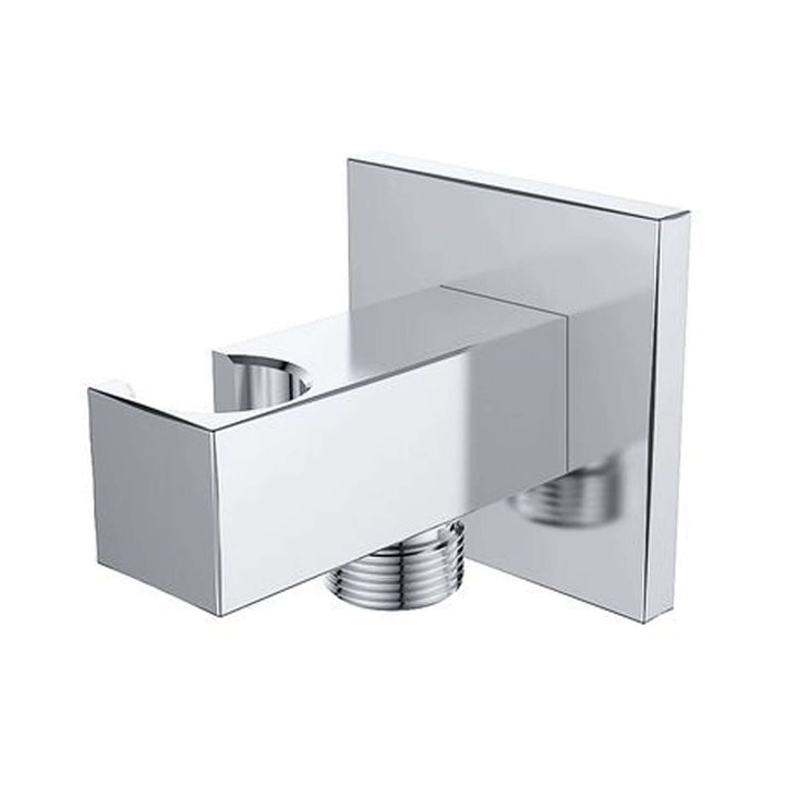 Wiesbaden Rombo Doucheaansluiting met Plug-On Vierkant 1/2