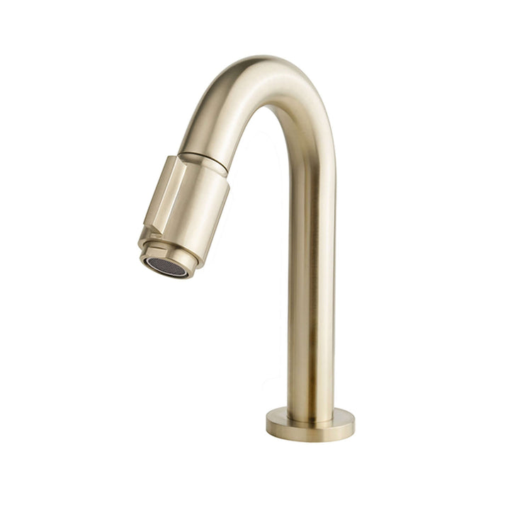 Wiesbaden Victoria Luxe 1/2" Fonteinkraan Geborsteld Messing Goud