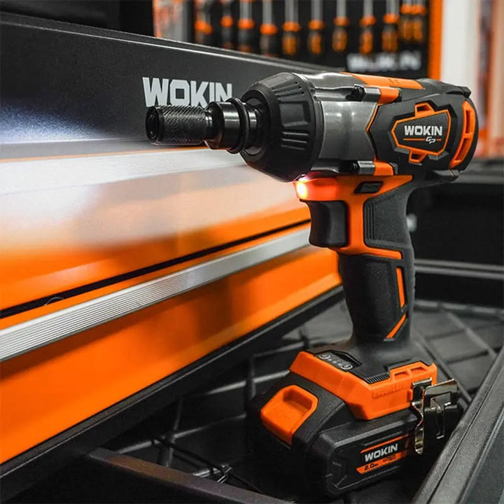 20V Accu Slagmoersleutel | Koolborstelloos - 350 Nm - Incl. 2 Accu's