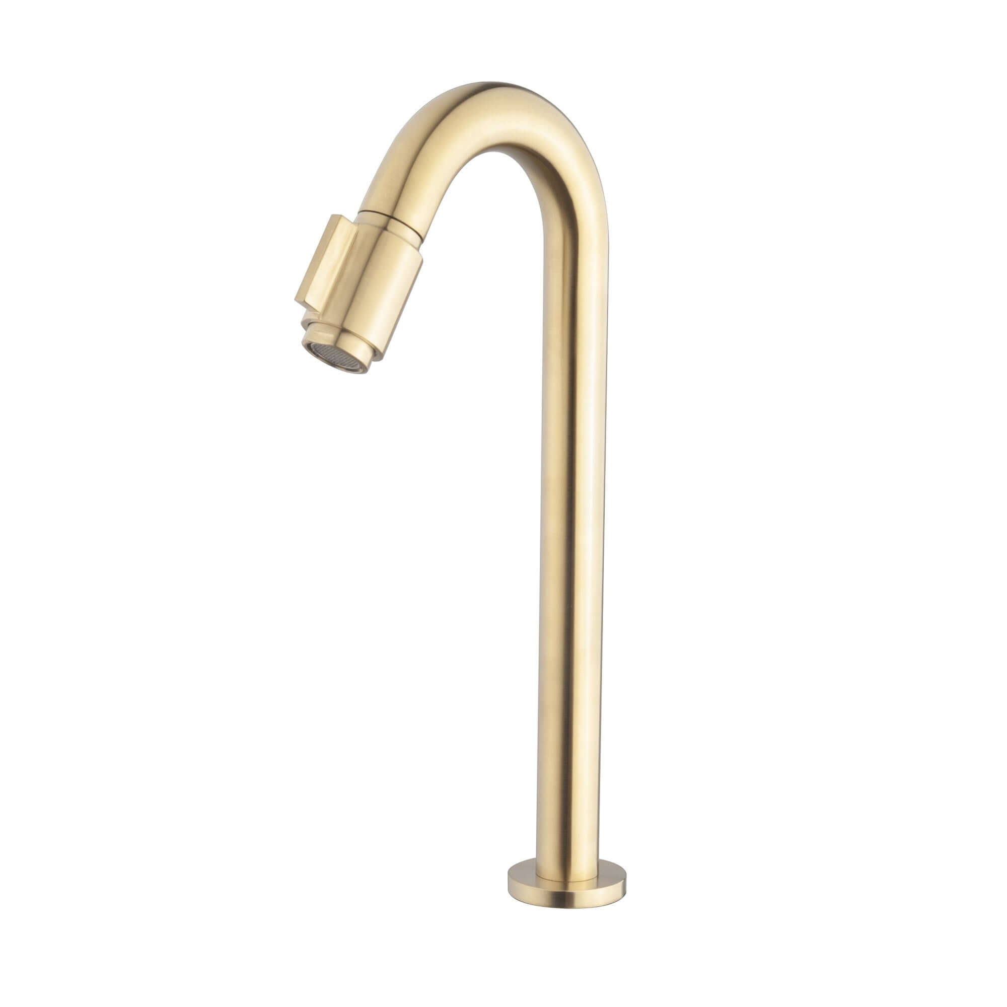 XL Toiletkraan Wiesbaden Victoria 1/2" in geborsteld messing