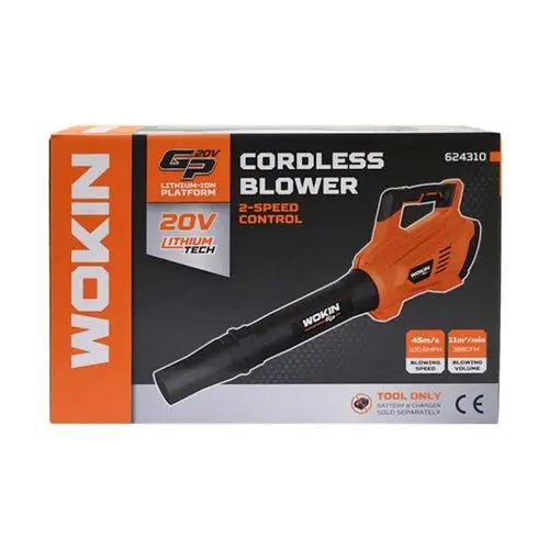 Accu Bladblazer 20 Volt – Wokin - Snoerloos & Lichtgewicht Tuin
