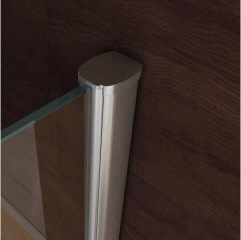 Actie Wiesbaden Douchewand Nano Coating Helder 140x200 Inloopdouche