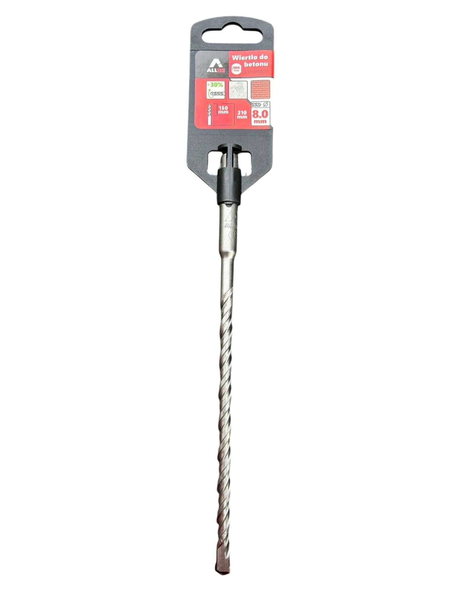 ALLBE SDS-Plus Betonboor 8 MM – Professionele Tweesnijdende Boor voor Steen