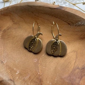 Autumn Pumpkin Oorbellen