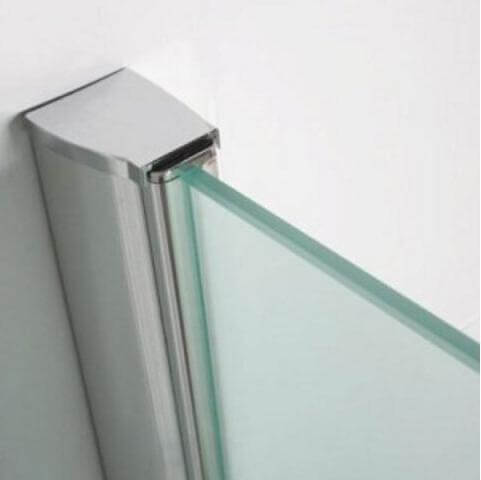 Actie Wiesbaden Douchewand met Nano-coating, Helder, 30X200 Cm, Inloopdouche