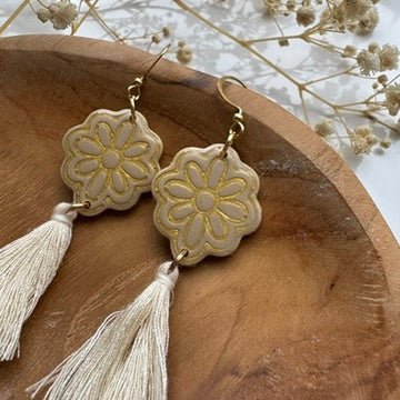 Bloom Tassels Oorbellen