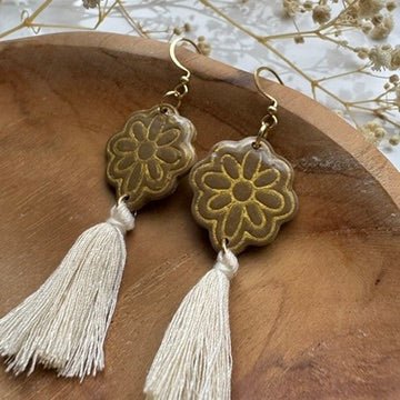 Bloom Tassels Oorbellen