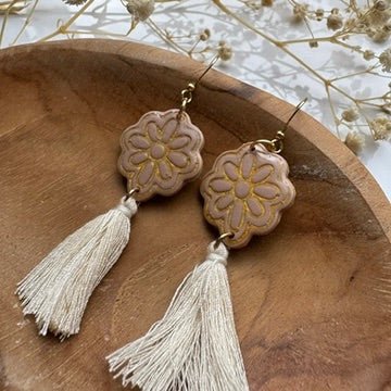 Bloom Tassels Oorbellen