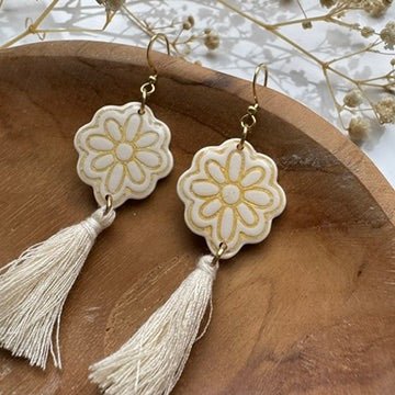 Bloom Tassels Oorbellen