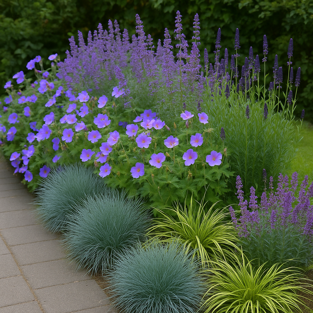 Borderpakket Onderhoudsarm smalle border – 3 m²