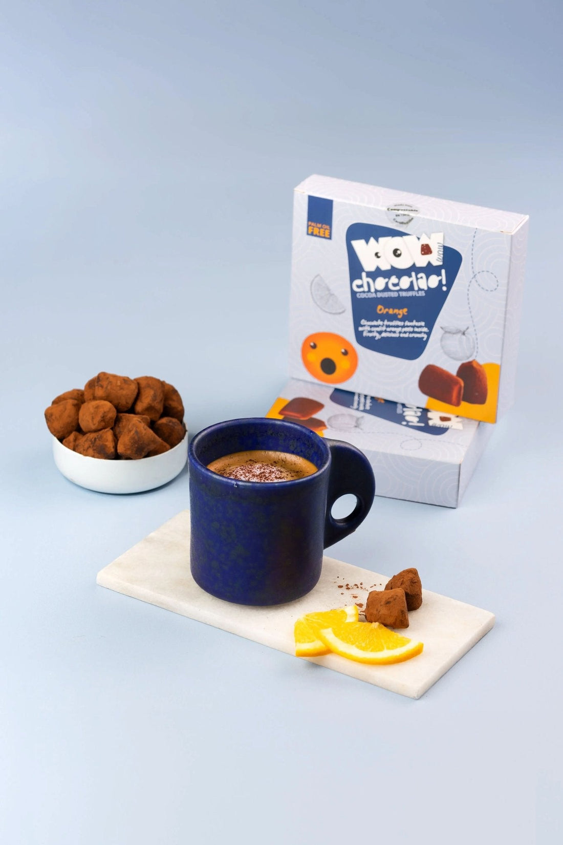 Candied Orange Peel Chocolate Truffles XL Box 250g | Citrus Chocolate