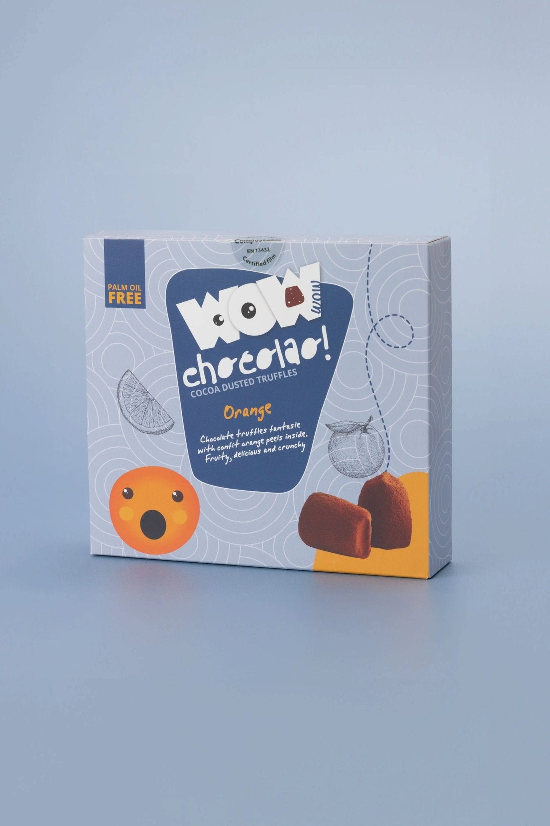 Candied Orange Peel Chocolate Truffles XL Box 250g | Citrus Chocolate