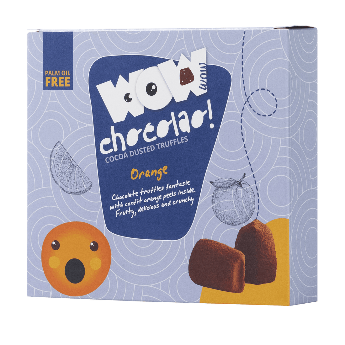 Candied Orange Peel Chocolate Truffles XL Box 250g | Citrus Chocolate