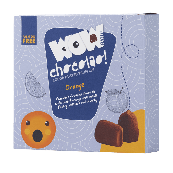 Candied Orange Peel Chocolate Truffles XL Box 250g | Citrus Chocolate