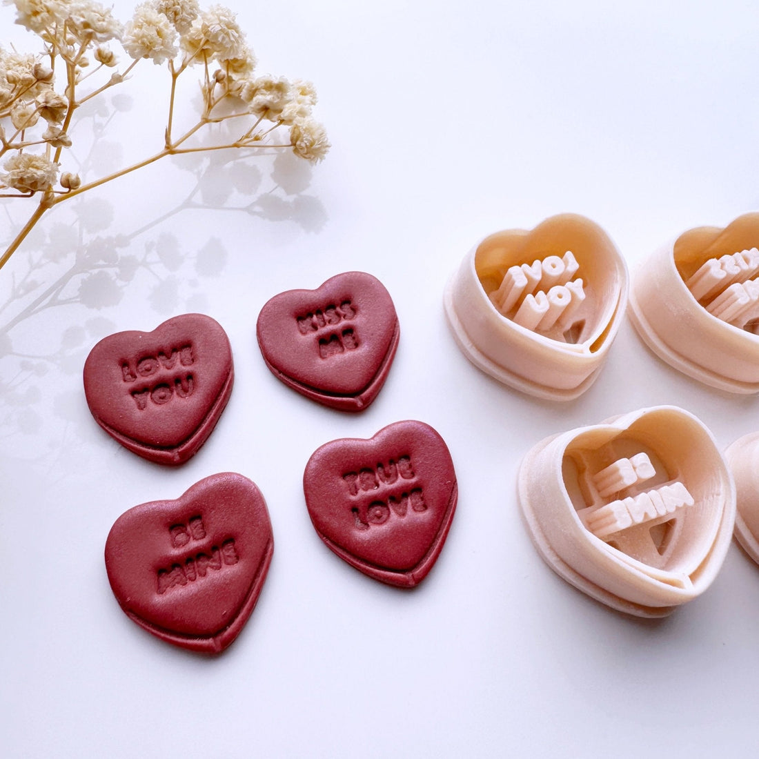 Candy hearts cutter set - Goat Corp