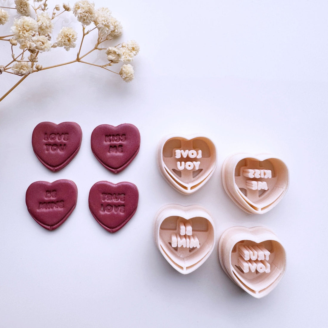 Candy hearts cutter set - Goat Corp