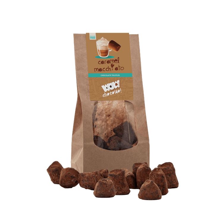 Caramel Macchiato Chocolate Truffles - Biodegradable bag 130g