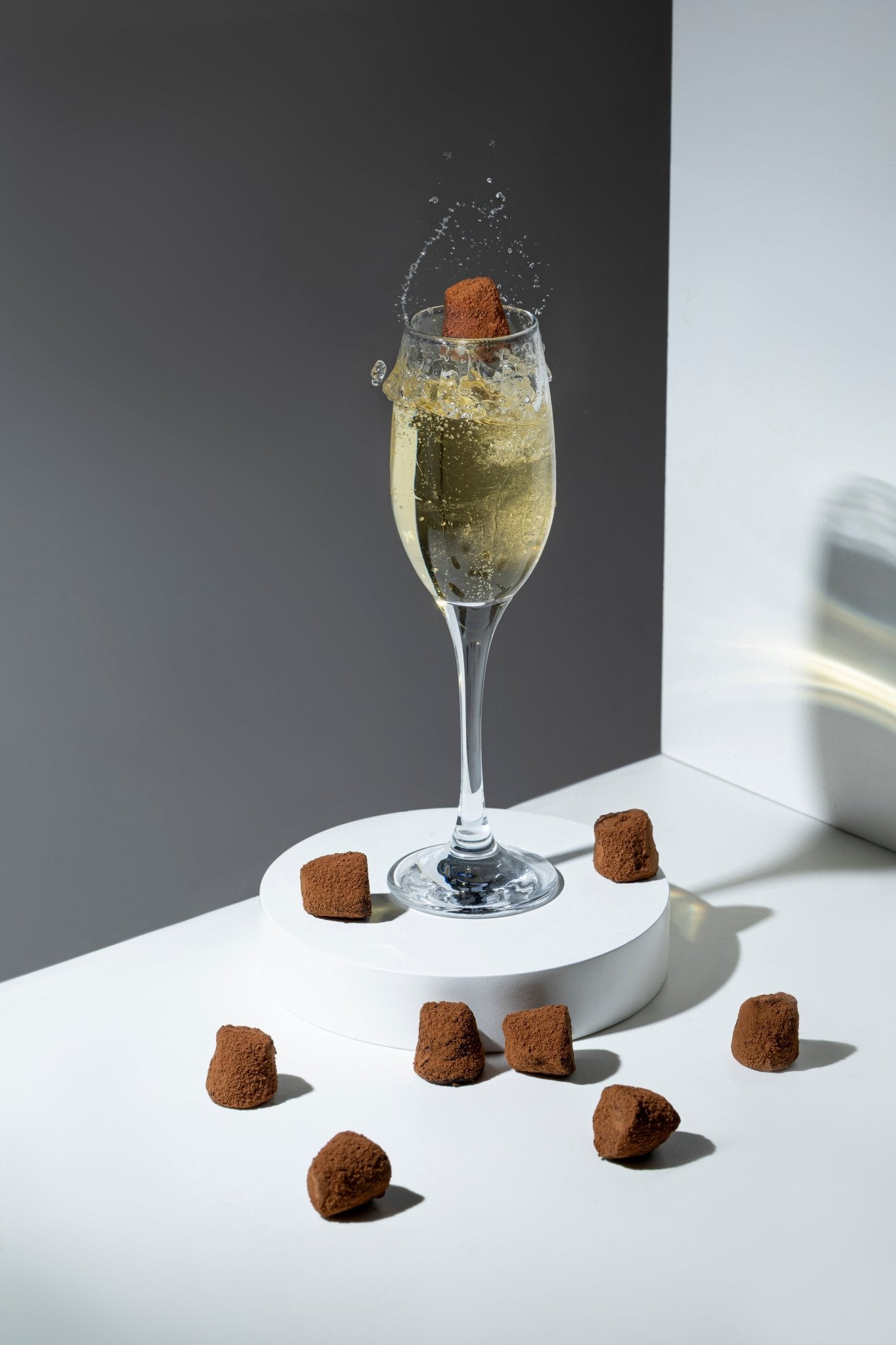 Champagne Chocolate Truffles - Bulk