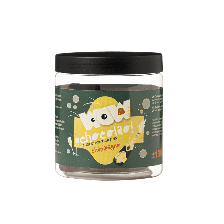 Champagne Chocolate Truffles - Gifting jar 130g