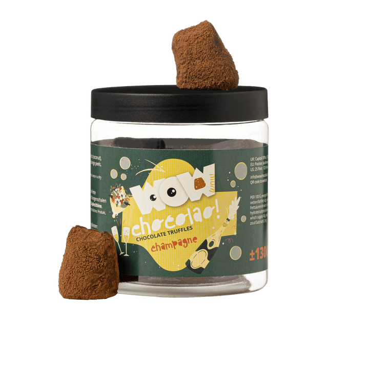 Champagne Mother’s Day Truffles Gift Jar 130g | Luxury Chocolate Gift