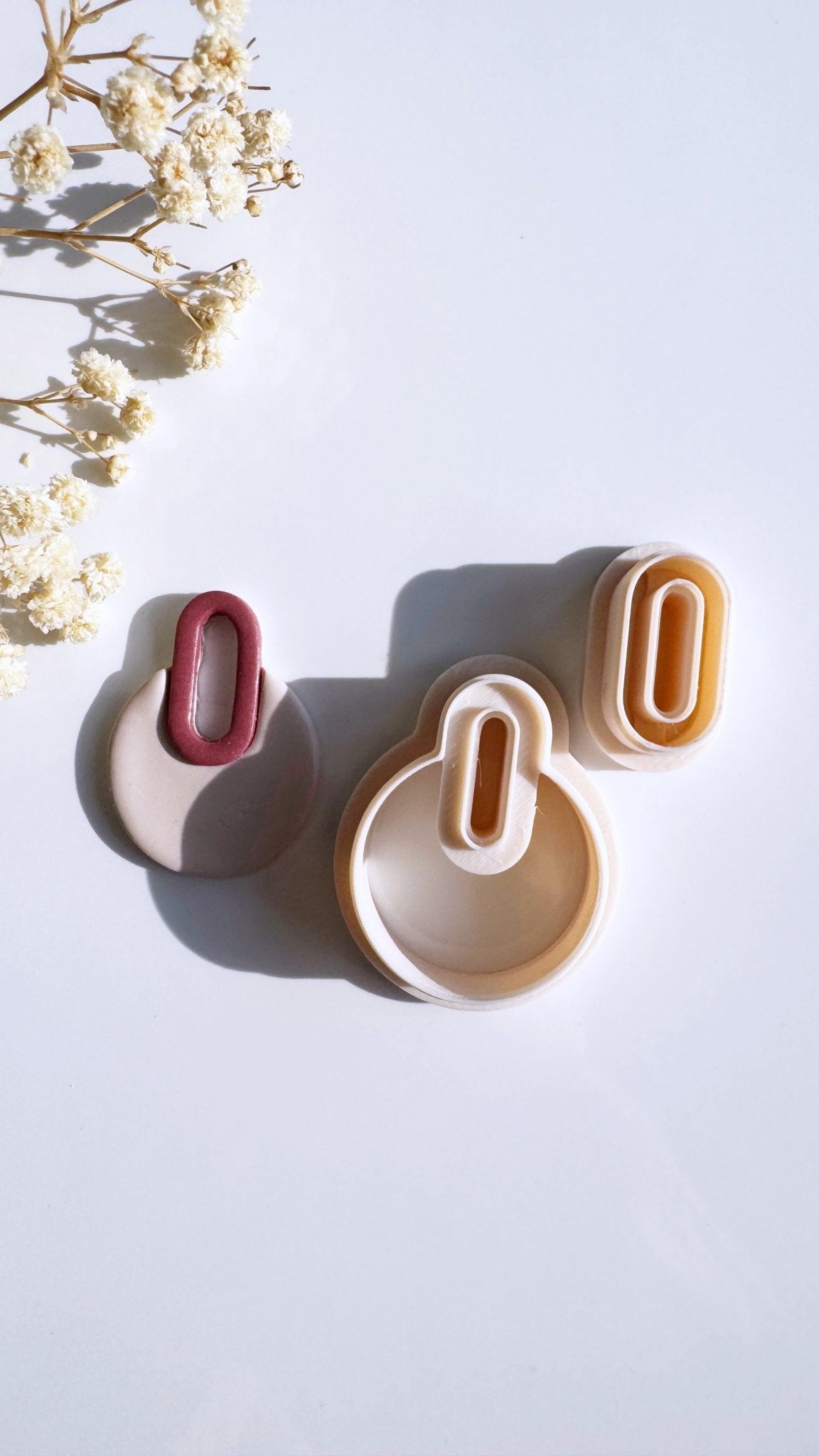 Circle donut inlay cutter set - Goat Corp