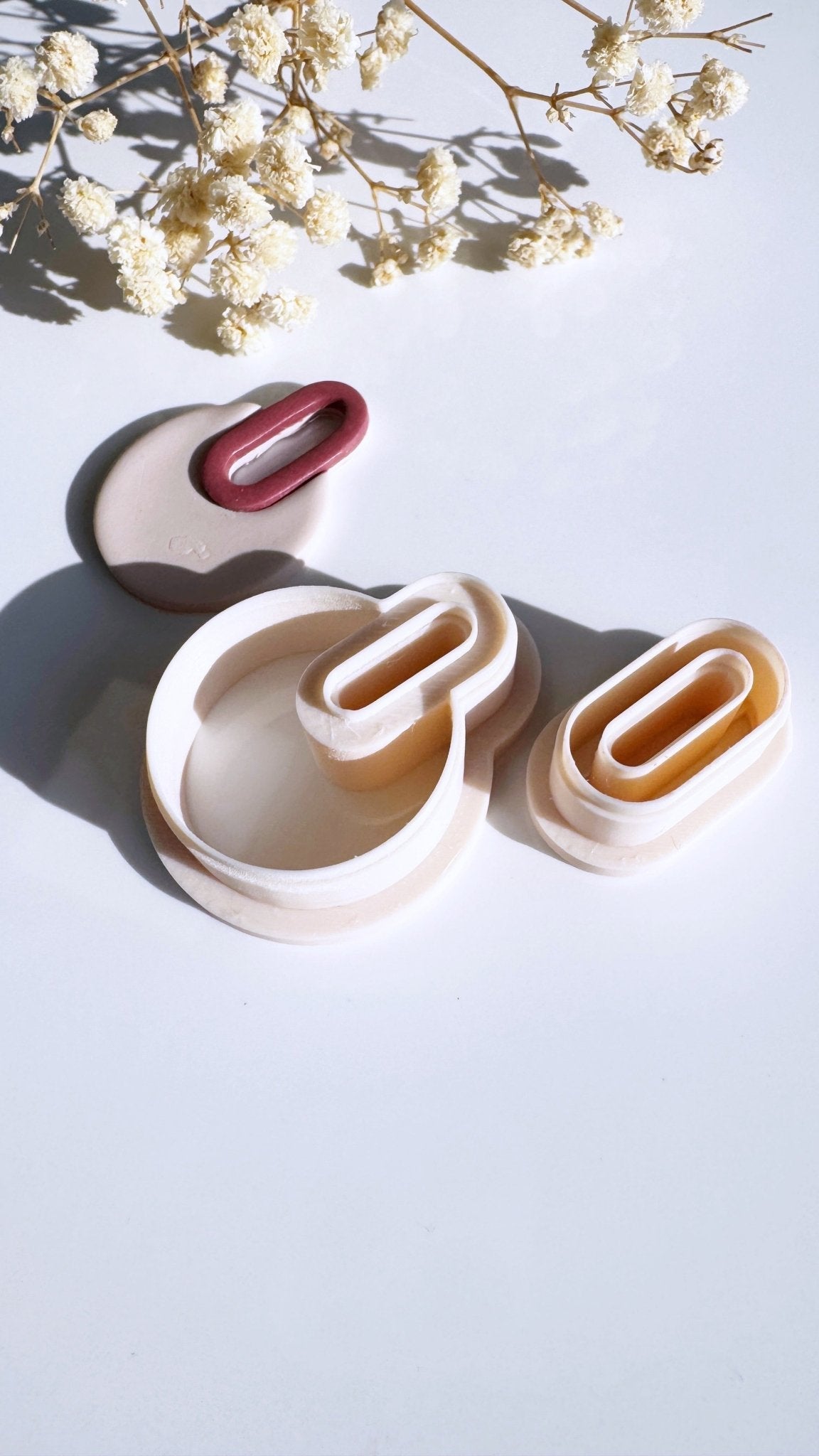 Circle donut inlay cutter set - Goat Corp
