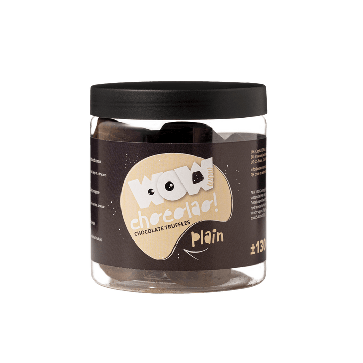 Classic Chocolate Truffles Gift Jar 130g | Luxury French Chocolate