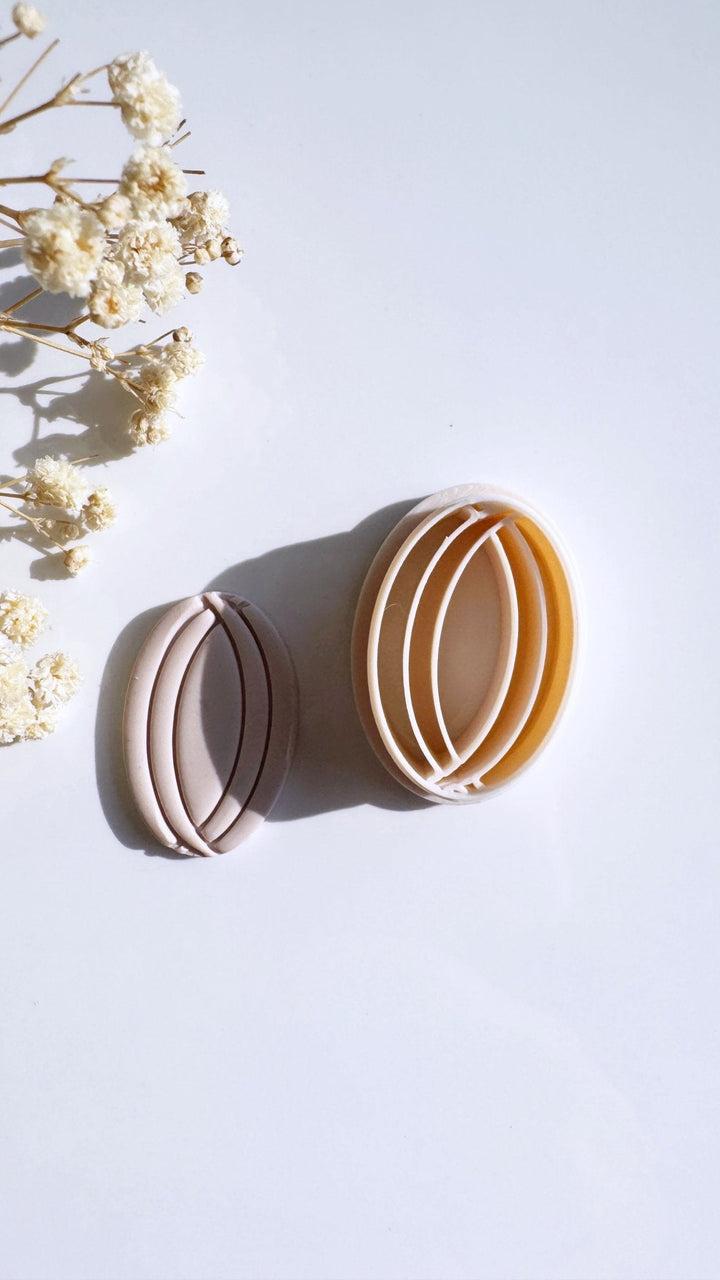 Closed striped oval cutter - Goat Corp