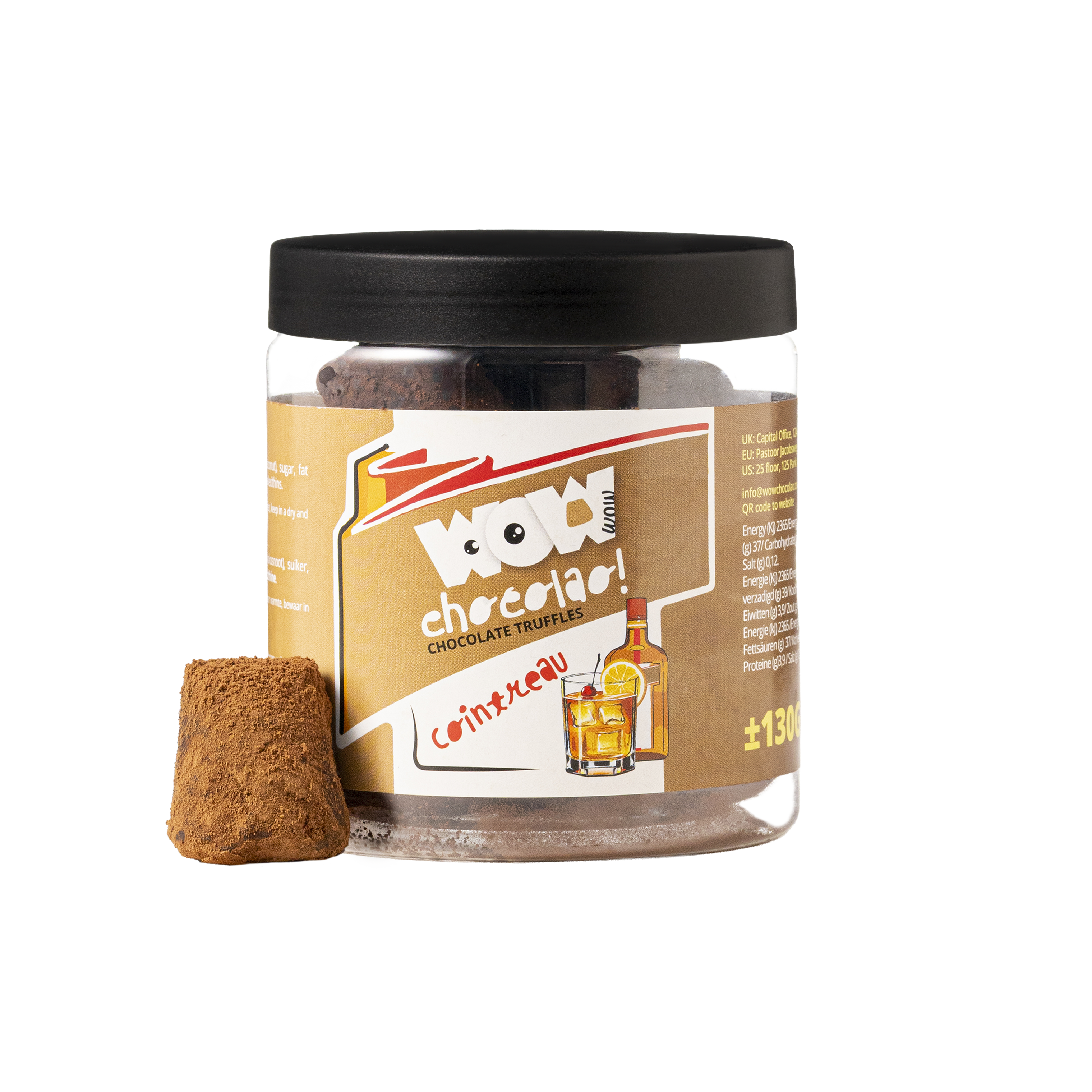 Cointreau Chocolate Truffles - 130g Gifting jar