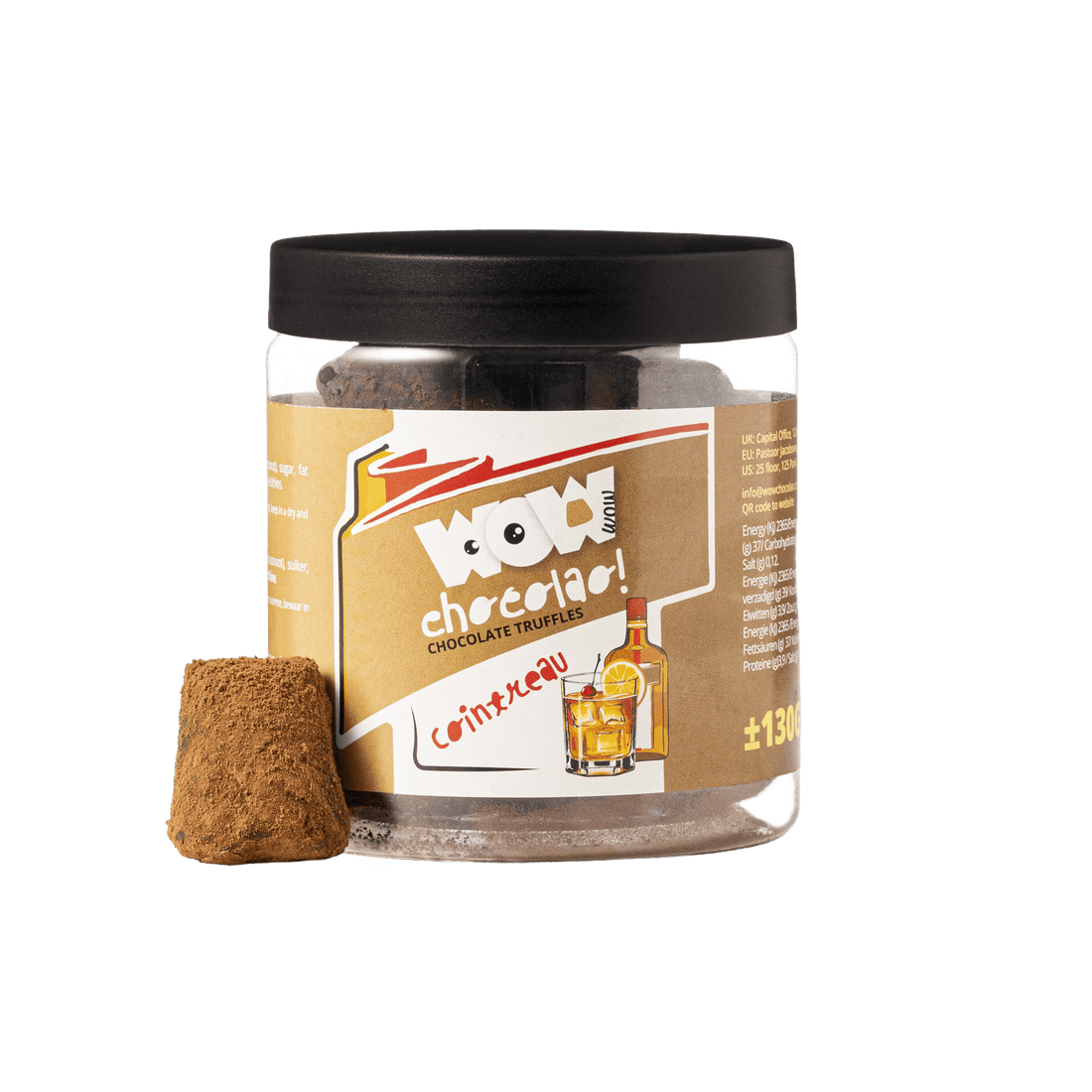 Cointreau Chocolate Truffles - 130g Gifting jar