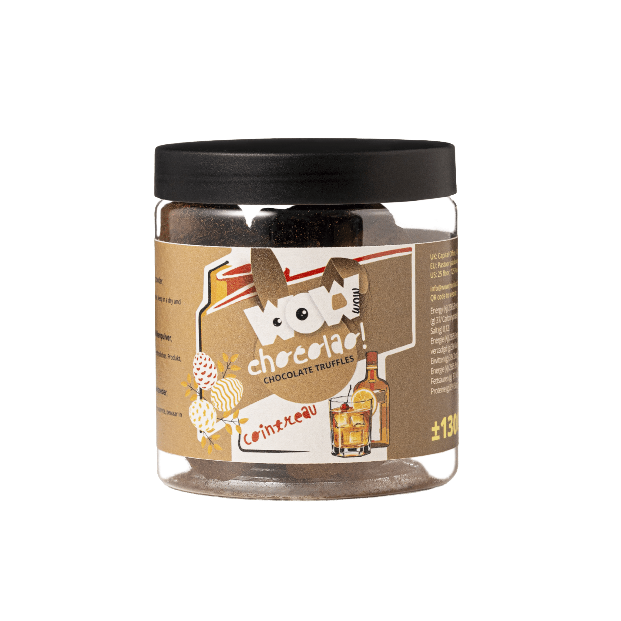 Cointreau Chocolate Truffles - Easter Gifting jar 130g
