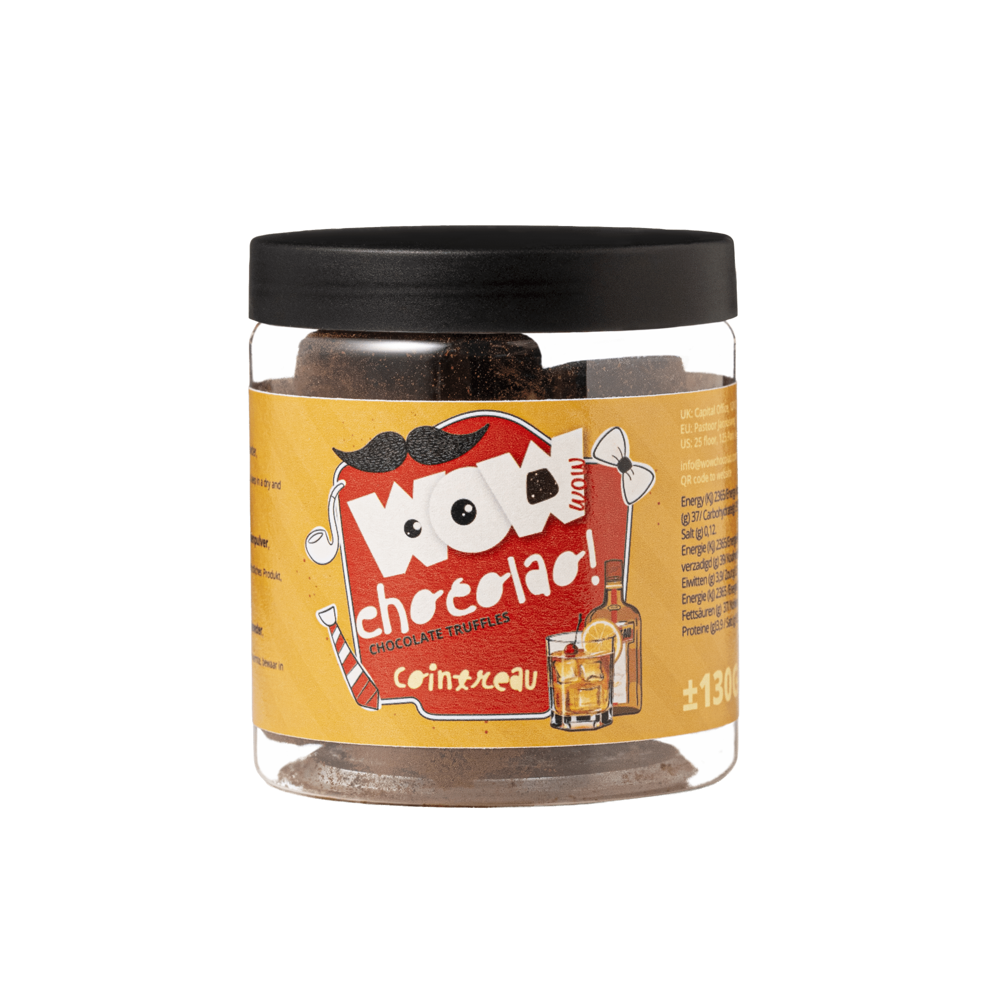 Cointreau Father’s Day Truffles Gift Jar 130g | Luxury Gift Chocolate
