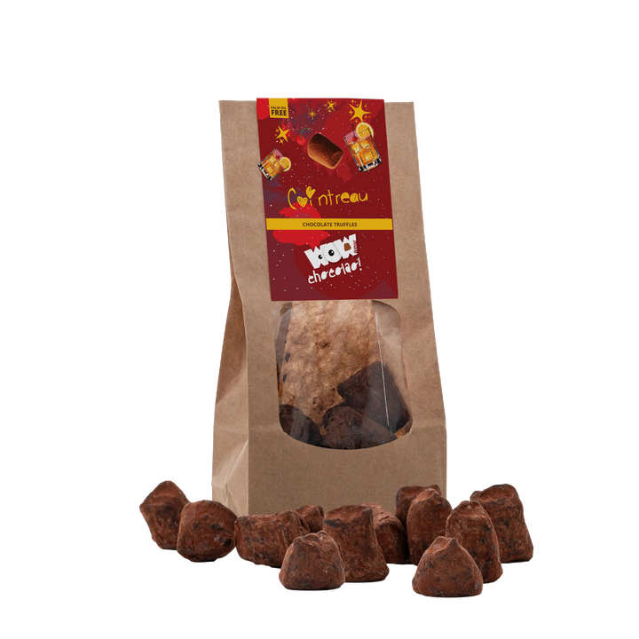 Cointreau - Christmas Chocolate Truffles - Biodegradable bag 130g - Goat Corp