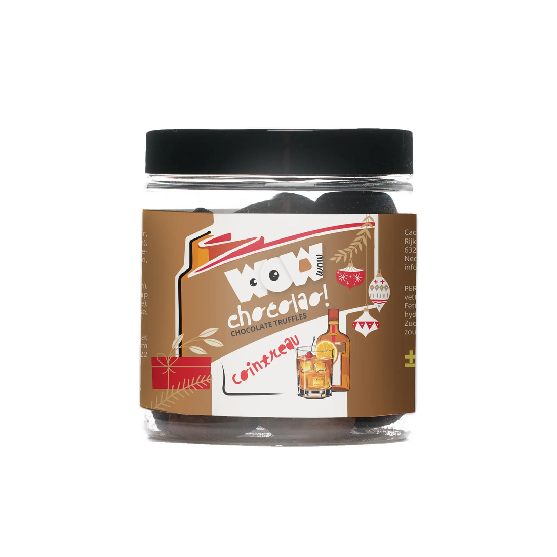 Cointreau Chocolate Truffles - Christmas Gifting jar 130g - Goat Corp