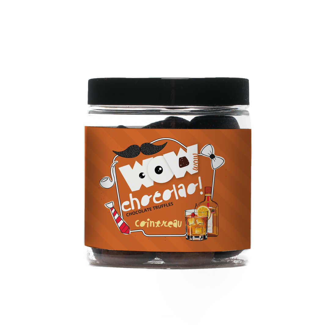 Cointreau Father's day Chocolate Truffles - 130g Gifting jar - Goat Corp