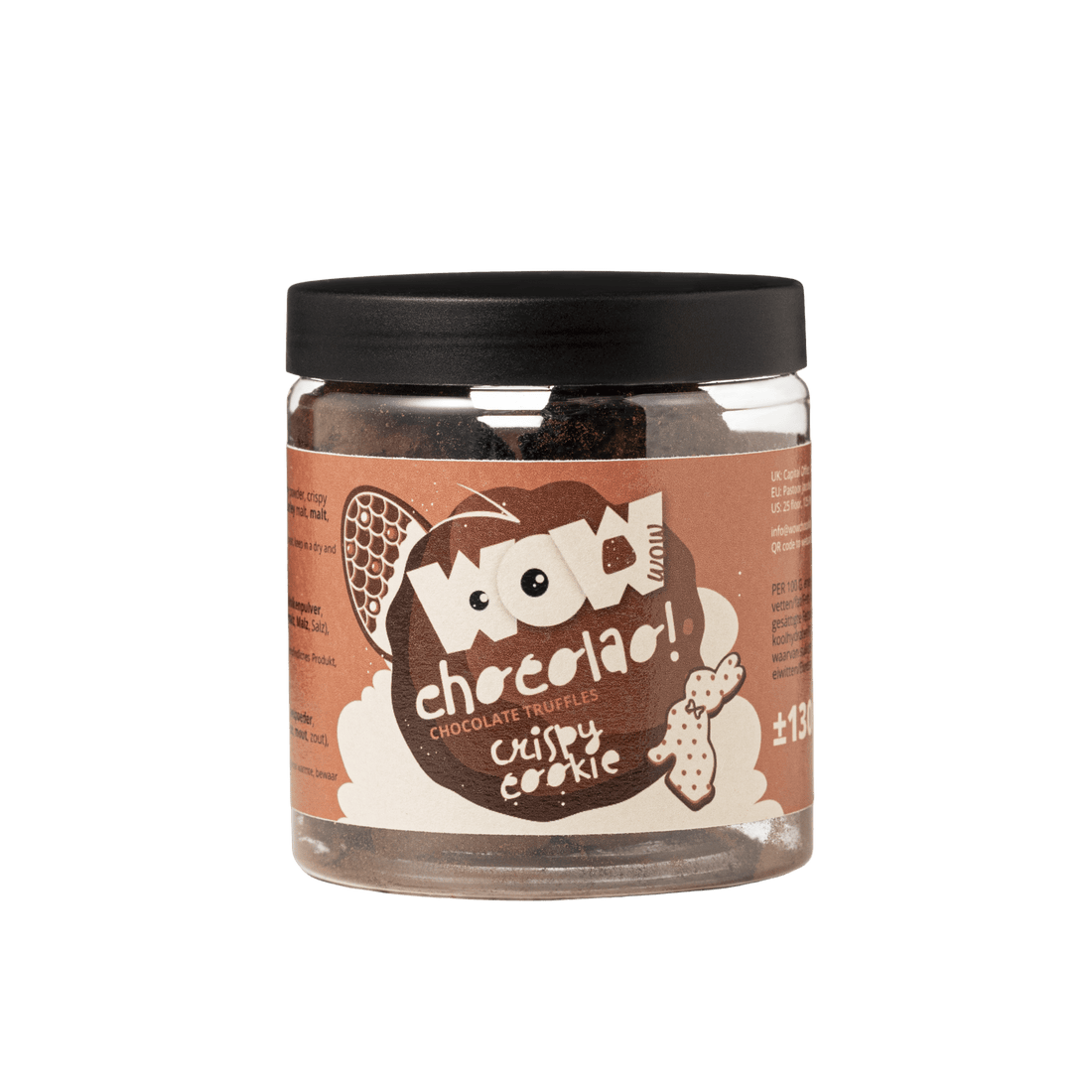 Crispy Cookies - Easter chocolate truffles - Gifting jar 130g