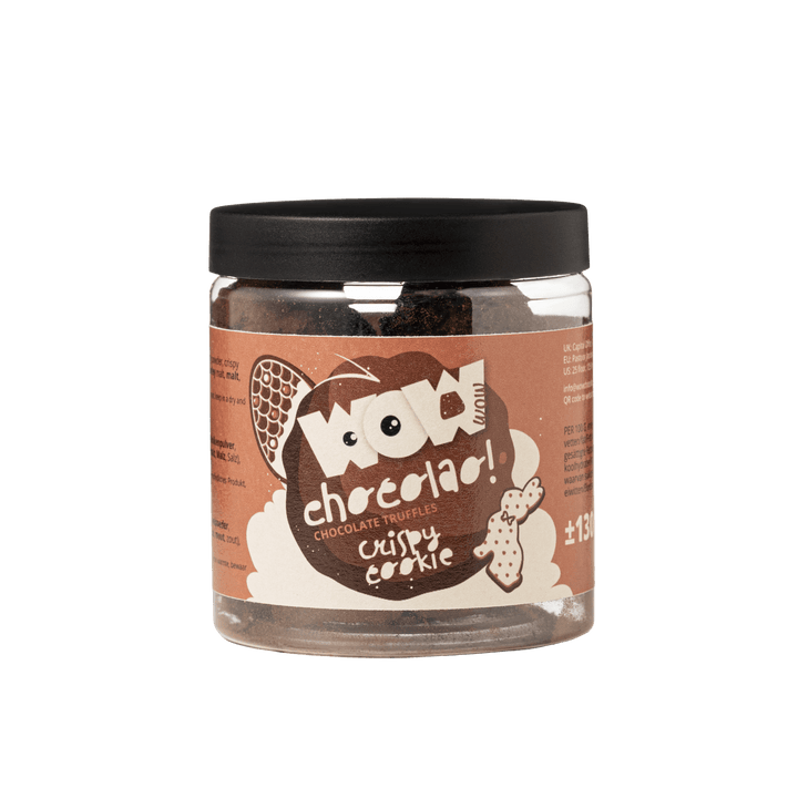 Crispy Cookies - Easter chocolate truffles - Gifting jar 130g