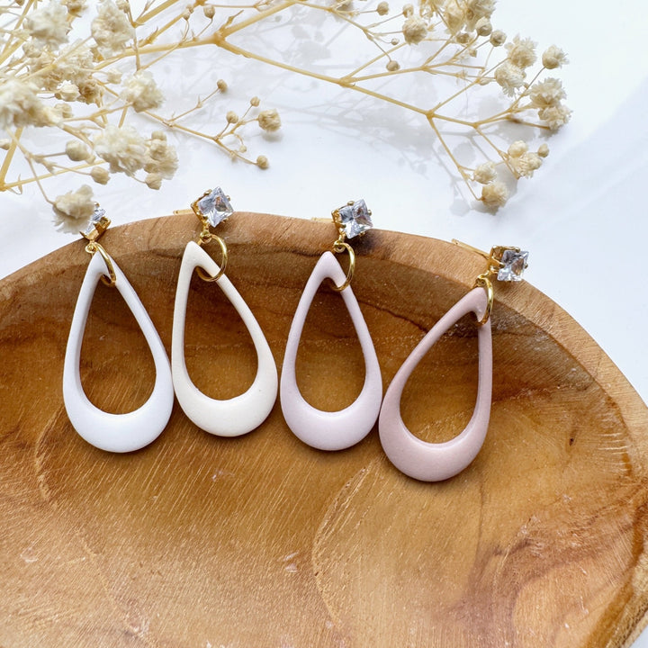 Crystal Drops Oorbellen