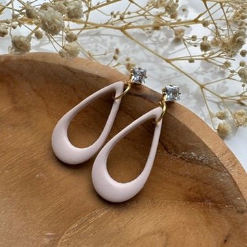 Crystal Drops Oorbellen