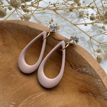 Crystal Drops Oorbellen