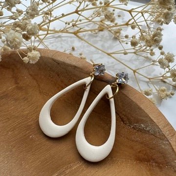 Crystal Drops Oorbellen