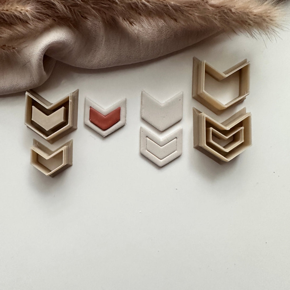 Embossed chevron cutter set - Goat Corp