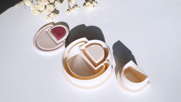 Embossed circle and stud cutter set - Goat Corp